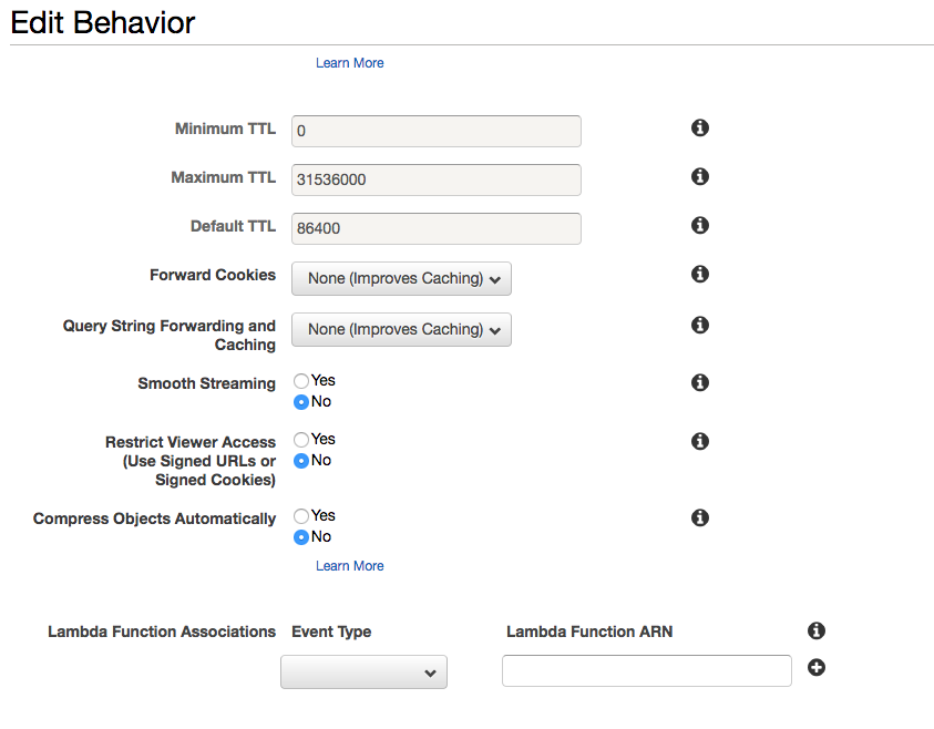 Behaviorの設定2